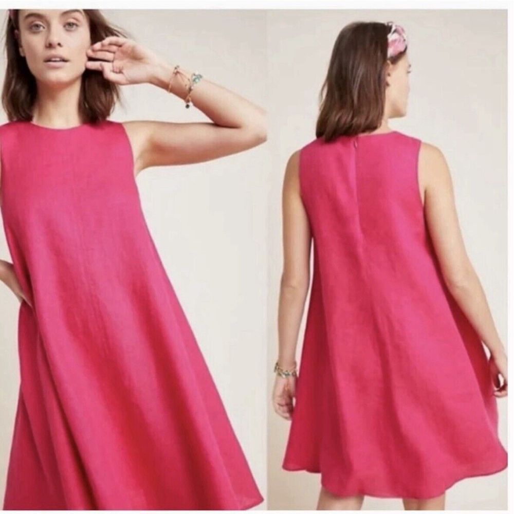 Maeve By Anthropologie | Pink Shift Dress | Size XS